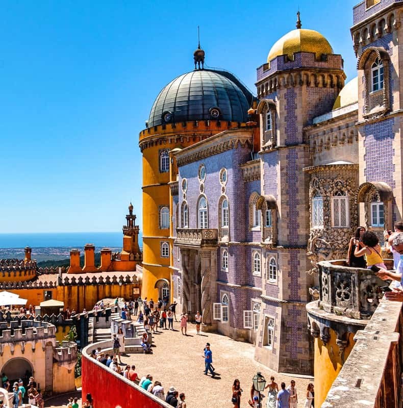 Lisbon: Sintra, Pena, Regaleira, Cabo Roca Coast & Cascais
